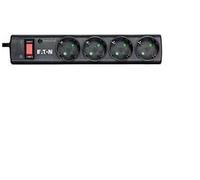 Eaton PS4D protezione da sovraccarico Nero, Bianco 4 presa(e) AC 220 - 250 V 1 m