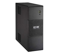 Eaton SAI 5S 700I UPS - Gruppo di Continuità - 5S700I - 700VA (6 prese Schuko, Regolazione della Tensione (AVR), Protezione della linea Ethernet/Internet/telefono) - Nero