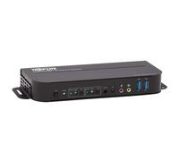 Eaton Switch KVM DisplayPort/USB a 2 porte - 4K 60 Hz, HDR, HDCP 2.2, IR, DP 1.4, condivisione USB, cavi USB 3 (B005-DPUA2-K)