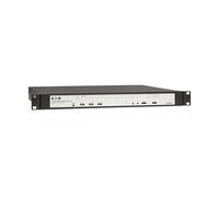 Eaton Switch KVM over IP Rack a 32 porte, Cat5/Cat5e, connessione multimediale virtuale, 2 remote/1 utente locale, software gratuito, VGA o HDMI KVM, montaggio a rack 1U, conforme TAA (B064-032-02-IPH