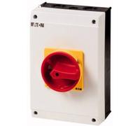 Eaton T5B-4-15682/I4/SVB Interruttore a camme 63 A 690 V 1 x 90 ° Giallo, Rosso