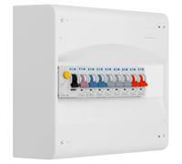 EATON - Tabella 1 fila pre-attrezzata 1 inter. diff. 40A tipo AC + 8 interruttori