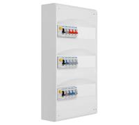 EATON - Tabella 3 file pre-attrezzata 3 inter. diff. 40A + 12 interruttori