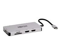 Tripp Lite U442-DOCK8G-GG Docking Station cablata USB 3.2 Gen 1 (3.1 Gen 1) Type-C Nero, Grigio - Nouvo