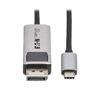 Eaton Tripp Lite Series U444-003-DP8K6 - Cavo adattatore da USB-C a DisplayPort, 8K a 60Hz o 4K a 144Hz, Plug-and-Play, PC/Laptop/Phone, DP 1.4, TB 3, HDR 4:4:4 HDCP 2.3, 3 anni di garanzia (U444-003