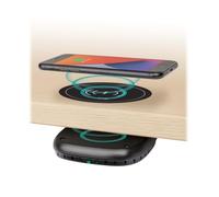 Eaton Tripp Lite U280-Q01FL-UD supporto per scrivania 10 W Nero | Apple iPhone, AirPods, Samsung Galaxy, Google Pixel Android Charger | Montaggio a vite, protezione da sovraccarico