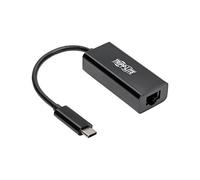 Eaton Adattatore da USB-C a Gigabit Ethernet, USB Tipo C a Gbe, Compatibile thunderbolt 3, 10/100/1000 Megabit al secondo, Plug-and-Play senza driver richiesti (U436-06N-GB)