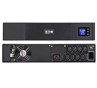 Eaton UPS 5SC 2200 Tower/Rack 2U - Gruppo di Continuità - 5SC2200IRT - 2200VA (8 prese Schuko IEC10A + 1x prese Schuko IEC16A) Display e interfaccia USB (cavo USB incluso) - Nero