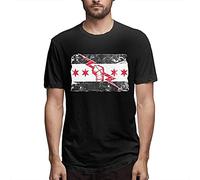 EAtsia Cm Punk Best in The World T-Shirt Black Shirt Men's Top Tee M
