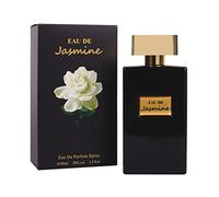 EAU DE JASMINE EDP Spray 100 ml, profumo da donna a lunga durata per attirare gli uomini, profumo femminile di lusso per donne con gelsomino sambac, vaniglia e ambra note floreali speziate set regalo