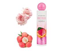 Eau de Parfum da donna, 168 ml, spray profumato a lunga durata, fragranza pesca e rose, per tutti i giorni, estate e viaggi