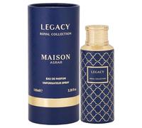 Eau De Parfum Maison Asrar Royal Collection LEGACY è L’Espressione Di Una Forza Discreta, Racchiusa In Una Fragranza Fatta Di Contrasti Netti, Ma Raffinati 100ml