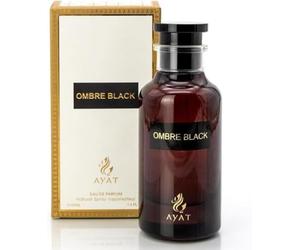 Eau de Parfum OMBRE 100ml AYAT PERFUMES Arabian Fragrance de Dubai Per Uomini e Donne Note: Legno di Oud Incenso e Lampone