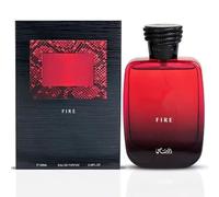 Eau De Parfum Tropicale Spray Per Uomo, 100ml, Fragranza a Lunga Durata, Acqua di Cocco e Zenzero, con Cuore di Cocco, Fico e Menta (A)