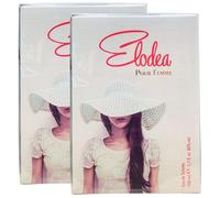 Eau De Toilette Donna ELODEA, Fragranza Femminile Che Combina Note Zuccherine Di Pallido Iris Fiorentino, Gelsomino Arabo, Fiori D'Arancio Ed Essenza Di Patchouli 100ml (2 Unità)