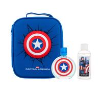 Eau de Toilette Marvel Captain America 100Ml Edt 100 Ml + Shower Gel 100 Ml + Cosmetic Bag K Cosmetic Bag(Eau De Toilette)