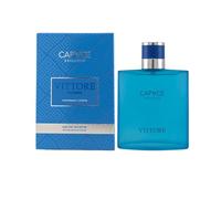 Eau de Toilette Vitore Hombre di CAPVCE EXCLUSIVE Eau de Toilette 100 ml per uomini | Profumo aromatico fresco da uomo con menta piperita e agrumi | Profumo sportivo da uomo