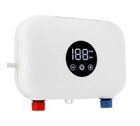 Eau Instantané éLectronique, 5500w 220vchauffe-Eau Instantané Mural Mini Chauffe-Eau InstantanéS éLectrique Avec Affichage De La TempéRature Led, Chauffe-Eau éLectrique Pour Cuisine