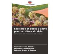 Eau salée et doses d'azote pour la culture du ricin: Composantes de la croissance et de la production