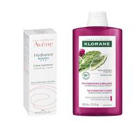 Eau Thermale Avène Hydrance Crema Ricca Idratante + Klorane Shampoo id