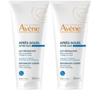 Eau Thermale Avène Latte Doposole Ristrutturante 2x200 ml Crema