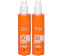 Eau Thermale Avène Spray Solare SPF 30 Alta protezione Set da 2 2x200