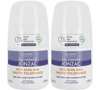 Eau Thermale Jonzac Nutritive Deodorante Alta Tolleranza 24H 2x50 ml