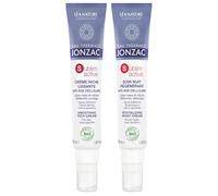 Eau Thermale Jonzac ® | Routine Viso Anti-Aging Sublimactive - Crema Ricca Lisciante (40 ml) + Cura Notte Rigenerante (40 ml) | Liscia rughe e linee sottili | Rassoda la pelle | 99% di origine