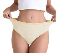 Eauptffy Mutande Invernali Donna，Mutande Donna,Slip Ispessiti Biancheria Intima Velluto Da Donna 2024 Caldo A Vita Alta Supporto Antibatterico Per La Vita Pancia Rimboccata