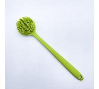 EaUso Shower Back Bath Brush, Never Moldy Shower Back Brush Back Scrubber, Men's And Women's Shower Back Brush (Color : Yellow Green)