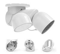 Eave Mount per Google Nest Cam con proiettore e Nest Cam Outdoor Wired, ABS Outdoor Camera Mount Staffa con copertura protettiva, stabile e durevole Eave Mount per una maggiore sicurezza