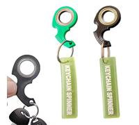 EAVUYIS 2 Pezzi Portachiavi con Spinner per Dita, Keys Spinner Portachiavi Fidget Ring Toy, Spinner Portatile Per Portachiavi, Piccoli Giocattoli Per Alleviare Lo Stress e Concentrarsi