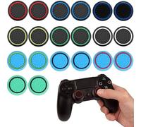EAVUYIS 20 Pezzi Tappi Pulsanti in Silicone Copertura di Protezione, Grip Joystick Cap Analogico, Gommini Joystick PS4 per PS5, PS4, Xbox 360, PS3 Game Controller