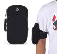 EAVUYIS Fascia da Braccio Running,Porta Cellulare per Correre,Fascia da Braccio Portacellulare per Correre,Fascia Braccio per Smartphone,Porta Telefono Braccio per Corsa, fitness, Fino a 7.0"