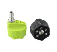 Eawfgtuw 0 ° 15 ° 25 ° 40 ° Plus Risciacquare insieme con modalità sapone Punta rotante Compatibile Wi 6 "ugello idropulitrice accompagnato da 4 pollici Quick Connect Accoppiamento variabile