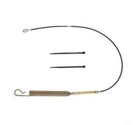 Eawfgtuw 06900438 Cavo Trazione Trivella Superiore 27" Lunghezza per Compact 20/24 e per ST24LE 24916003 Spazzaneve con Estremità Molla Regolabile