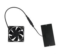 Eawfgtuw 1.5W 12V Pannello solare policristallino Clip On Mini modulo solare, generatore di corrente portatile Kit solare fai da te Piccolo caricatore solare Soluzione di ricarica esterna per batteria