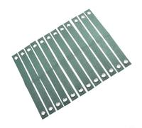 Eawfgtuw 12 cinghie per albero in nylon adatte per fissare alberi giovani in ottone, resistenti alle intemperie, confezione con occhielli per il fissaggio e la protezione