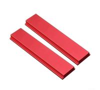 Eawfgtuw 2 guide scorrevoli a T, in alluminio, per tavoli per la lavorazione del legno, seghe per troncatrice, tavoli di fresatura, 100-450 mm (100 mm)