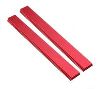 Eawfgtuw 2 guide scorrevoli a T, in alluminio, per tavoli per la lavorazione del legno, seghe per troncatrice, tavoli di fresatura, 100-450 mm (200 mm)
