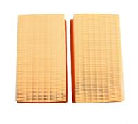 Eawfgtuw 2 x aspirapolvere piatto pieghettato compatibile con 35 L AFC, 35 L SFC+, 35 M AFC, filtro industriale di ricambio per aspirapolvere a secco umido, filtro antipolvere lavabile per