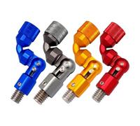 Eawfgtuw 2327 cm come sedia Diamet o in lega di alluminio per esterni con ombrello come supporto da pesca funzione a 360 ° compatibile con tubo rotante pozzo per ideale per sedia da spiaggia Va