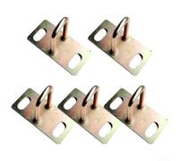 Eawfgtuw 5 ganci di bloccaggio per sellino della bicicletta, in ferro ispessito, per scooter elettrico, per sellino da 40 mm, 42 mm, 45 mm, 47 mm, 50 mm, parti di ricambio (45 mm, 5 pezzi)