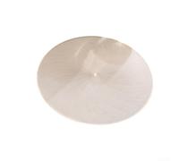 Eawfgtuw 6 tovagliette rotonde isolate dorate, 38 cm, in vinile pressato metallizzato, motivo a spirale, impermeabili, oleose, resistenti al calore, lavabili, antiscivolo (oro)