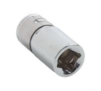 Eawfgtuw Adattatore a bussola a cricchetto in acciaio al cromo vanadio con convertitore porta punte esagonali, da 1/4", 3/8", 1/2" a 8 mm e 10 mm, alta durezza e strumento di coppia per (1/4 * 1/4