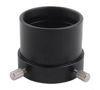 Eawfgtuw Adattatore da SCT a 5,1 cm per Celestron 8SE C5 C6 per C8 C9.25 C11 C14, interfaccia convertitore telescopio in lega di alluminio per specchietti diagonali e oculari da 5,1 cm, nero