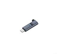 Eawfgtuw Adattatore display virtuale 4K a 60Hz di tipo C, EDID DDC in alluminio per emulazione headless su server e PC, prolunga scheda grafica compatta con LED blu, grigio (grigio scuro)