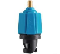 Eawfgtuw Adattatore valvola gonfiabile per barca Aqua Marina per e paddle board, in lega PA66 per connettore con ingresso da 7,6 mm, strumento di gonfiaggio a tenuta rapida, blu