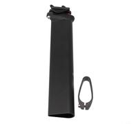 Eawfgtuw Al6061 Alluminio Per Aero Road Per Bicicletta Reggisella 270mm, A Goccia Per Reggisella per Ebike e Bici Old School, Tubo Sella In Lega Ad Alta Resistenza Nero