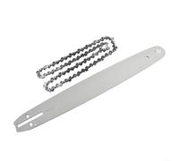 Eawfgtuw Barra di guida e catena adatta per varie marche di motoseghe con elevate prestazioni nel taglio Catena per motosega con barra guida per motosega, 57 maglie di trasmissione